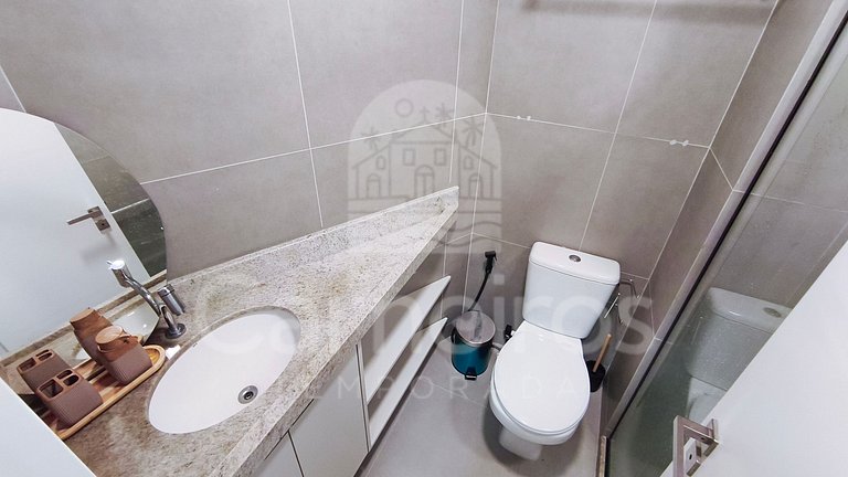 Studio Beira-Mar no Nomar Beach (A06-B)