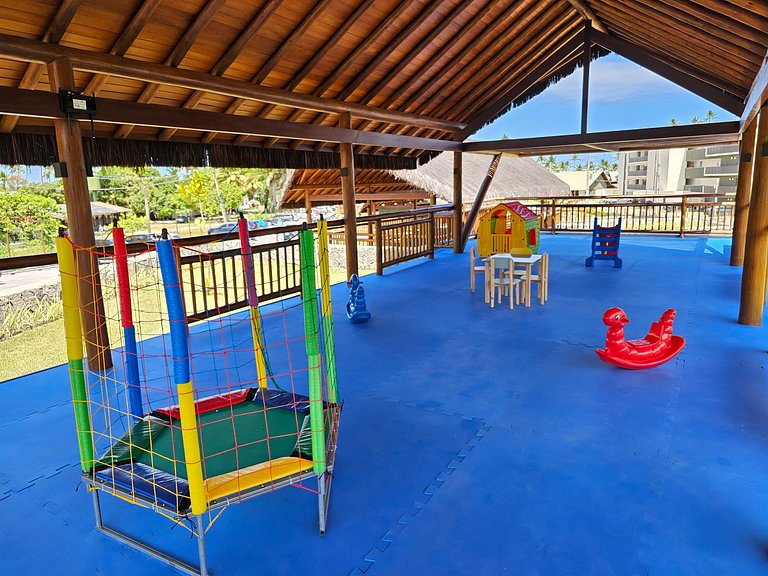 Apto no Carneiros Atlântico - Pé na areia (D019)