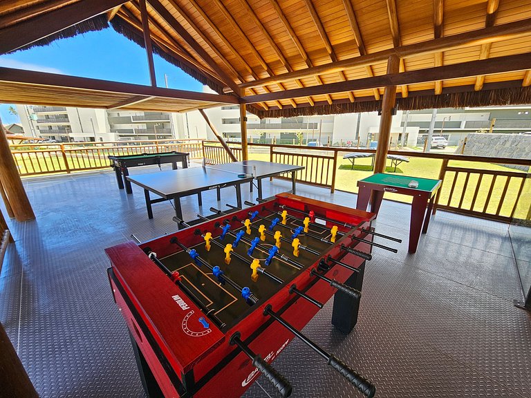 Apto no Carneiros Atlântico - Pé na areia (D019)