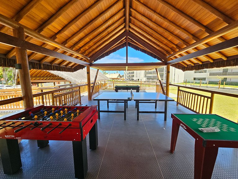 Apto no Carneiros Atlântico - Pé na areia (D019)