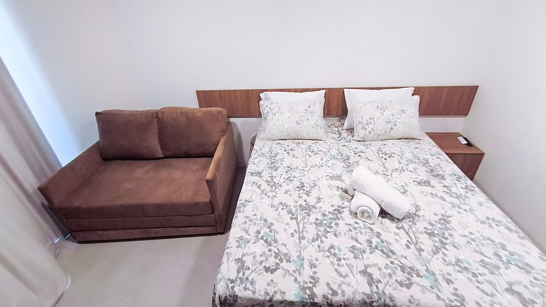 Carneiros Atlântico | Studio Perto da Praia (D120)