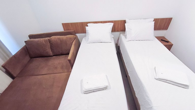 Carneiros Atlântico | Studio Perto da Praia (D120)