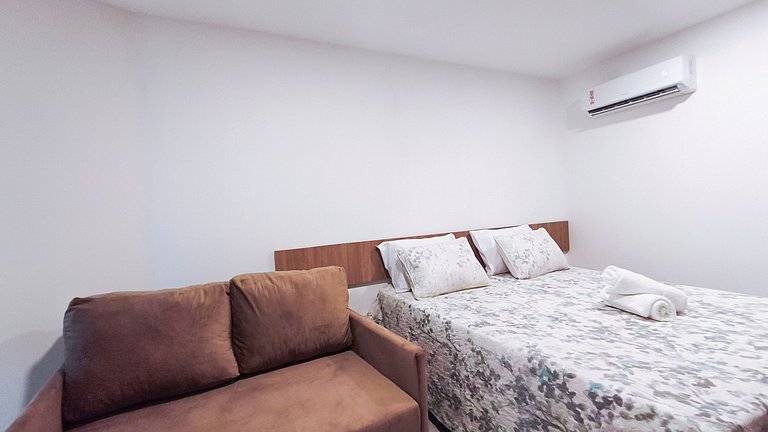 Carneiros Atlântico | Studio Perto da Praia (D120)