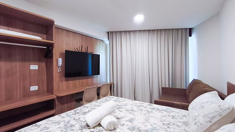 Carneiros Atlântico | Studio Perto da Praia (D120)