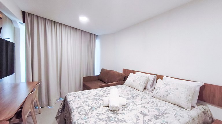 Carneiros Atlântico | Studio Perto da Praia (D120)