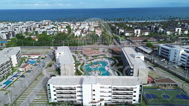 Flat Vista Piscina no Beach Class Verano (A06-1)