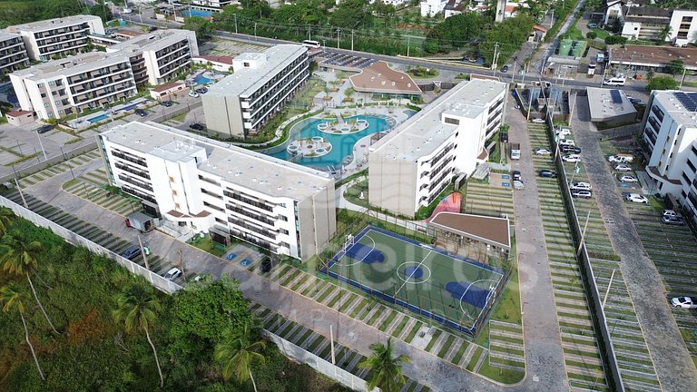 Studio Vista Piscina no Beach Class Verano (B12-3)