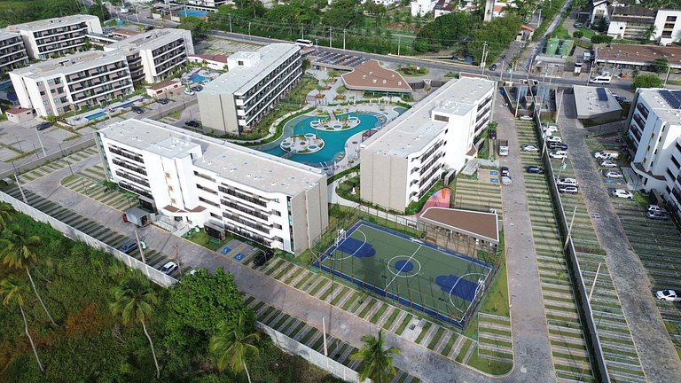 Studio Vista Piscina no Beach Class Verano (B14-3)