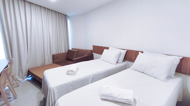 Carneiros Atlântico | Studio na Praia (D136)