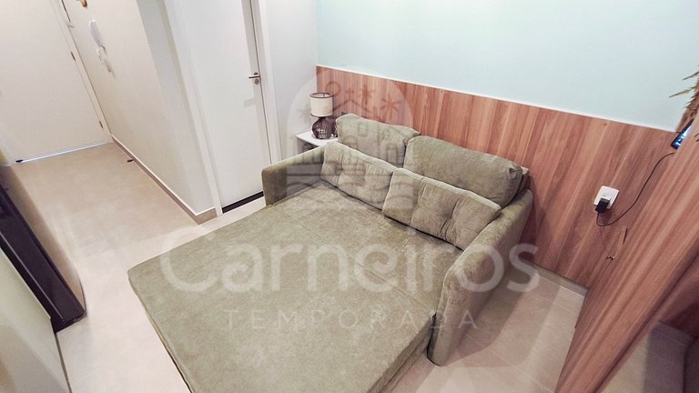 Studio Vista Piscina no Beach Class Verano (C15-2)