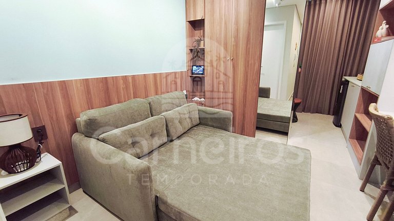 Studio Vista Piscina no Beach Class Verano (C15-2)