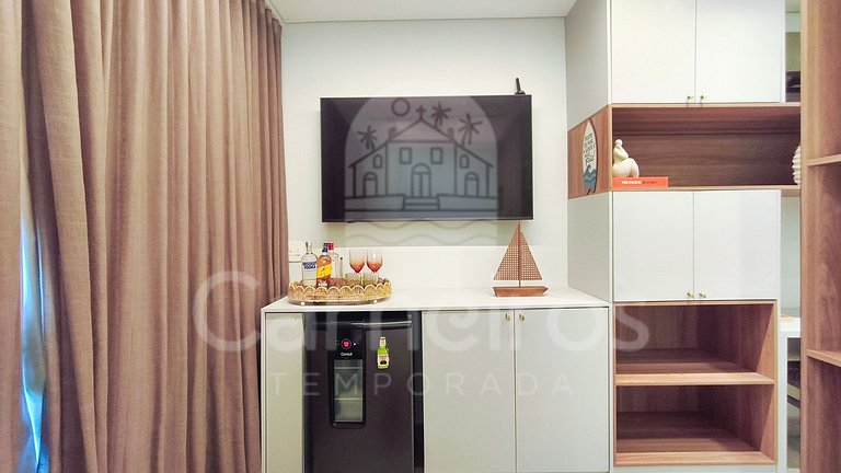 Studio Vista Piscina no Beach Class Verano (C15-2)