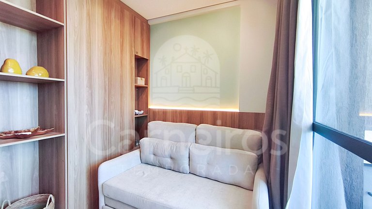 Studio Vista Piscina no Beach Class Verano (C15-2)