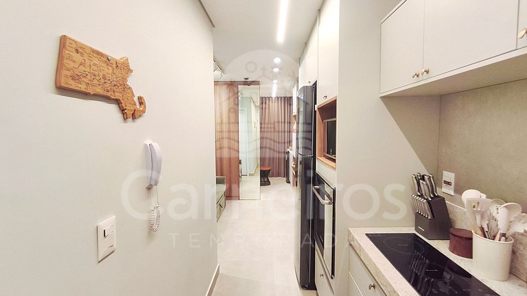 Studio Vista Piscina no Beach Class Verano (C15-2)