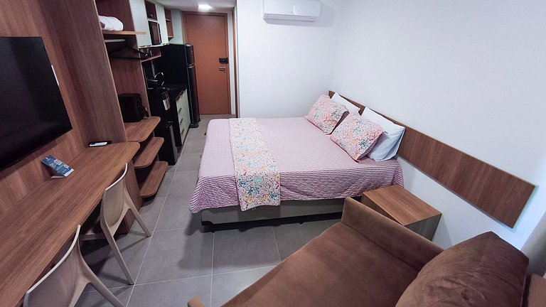 Carneiros Atlântico | Studio Vista Piscina (D206)