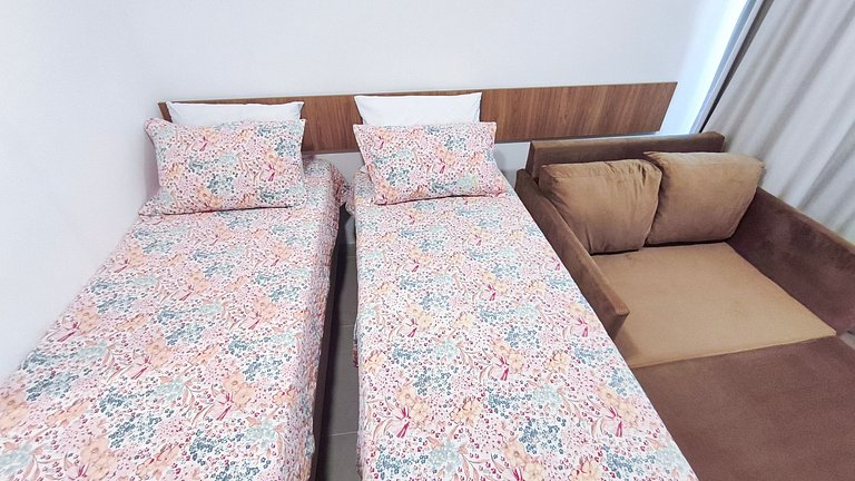 Carneiros Atlântico | Studio Vista Piscina (D206)