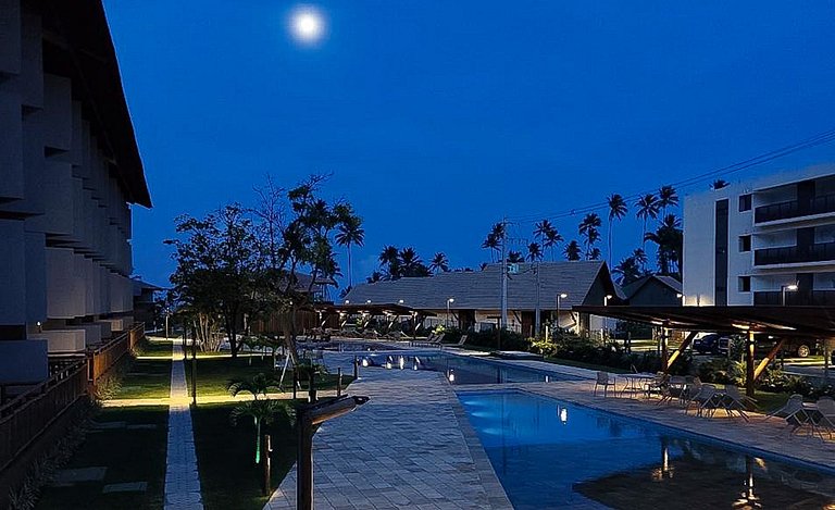 Studio no Carneiros Atlântico - Pé na areia (D228)