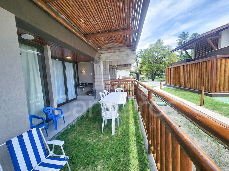 Apartamento no Carneiros Atlântico - Beira-Mar (D026)