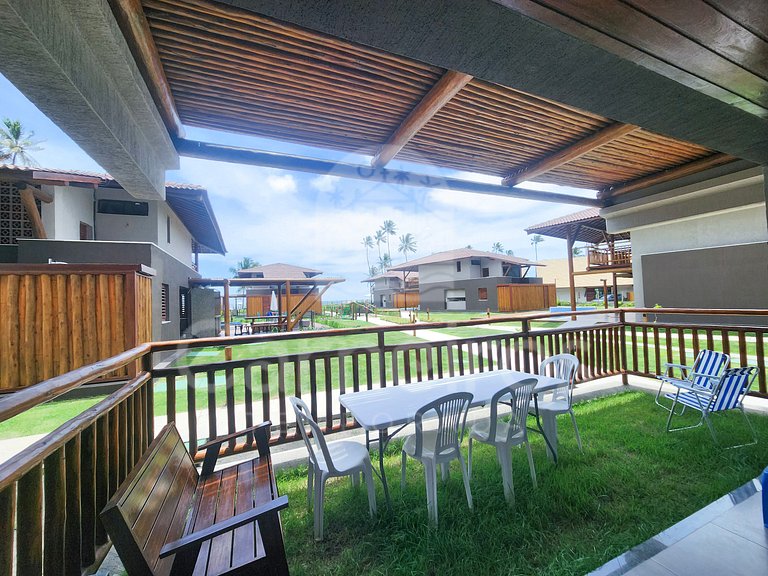 Apartamento no Carneiros Atlântico - Beira-Mar (D026)