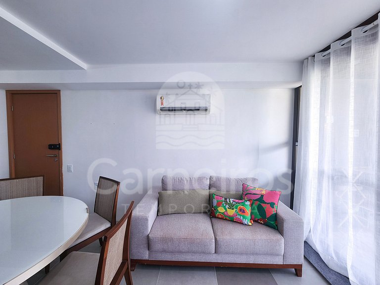 Apartamento no Carneiros Atlântico - Beira-Mar (D026)