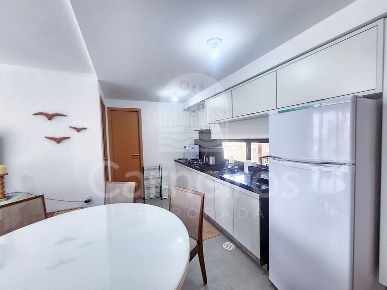 Apartamento no Carneiros Atlântico - Beira-Mar (D026)