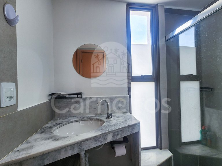 Apartamento no Carneiros Atlântico - Beira-Mar (D026)