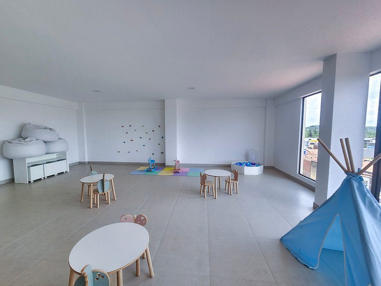 Studio | Terrazza Beach | Perto da Vila Padre Arlindo (C05)