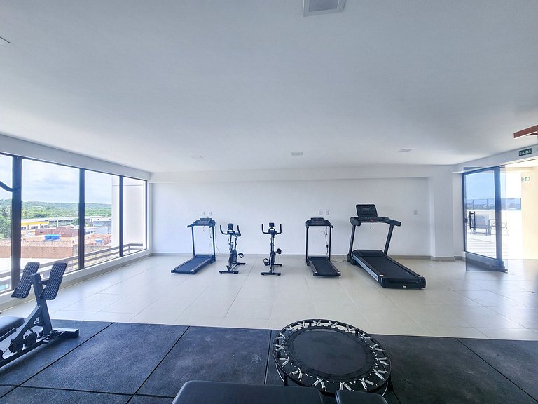 Studio | Terrazza Beach | Perto da Vila Padre Arlindo