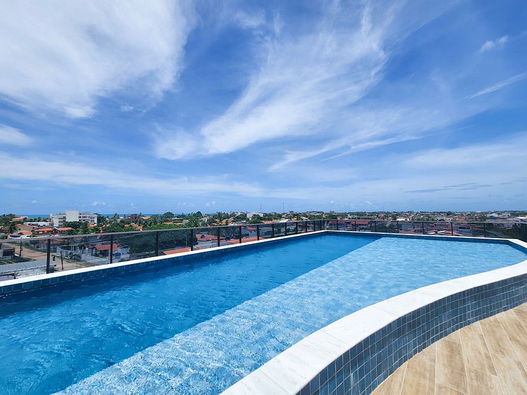 Studio | Terrazza Beach | Perto da Vila Padre Arlindo