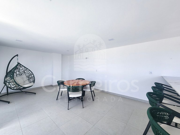 Studio | Terraza Beach | Perto da Vila Padre Arlindo (C16)