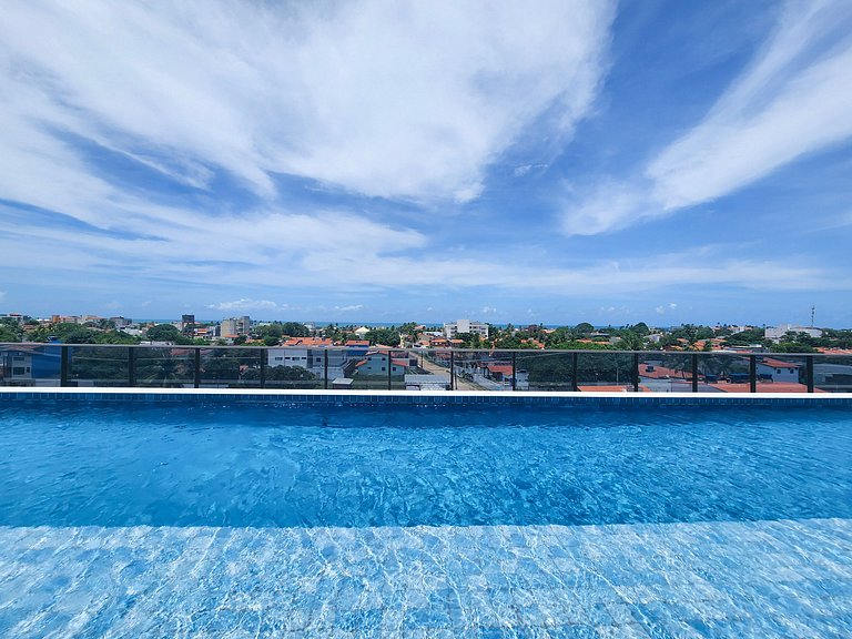 Studio | Terrazza Beach | Perto da Vila Padre Arlindo