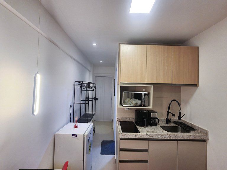 Studio | Terrazza Beach | Perto da Vila Padre Arlindo