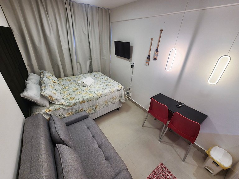 Studio | Terrazza Beach | Perto da Vila Padre Arlindo