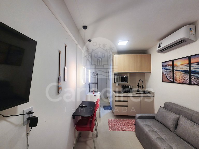 Studio | Terraza Beach | Perto da Vila Padre Arlindo (C05)
