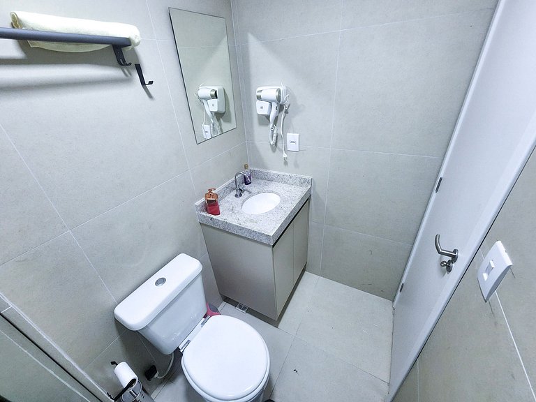 Studio | Terrazza Beach | Perto da Vila Padre Arlindo