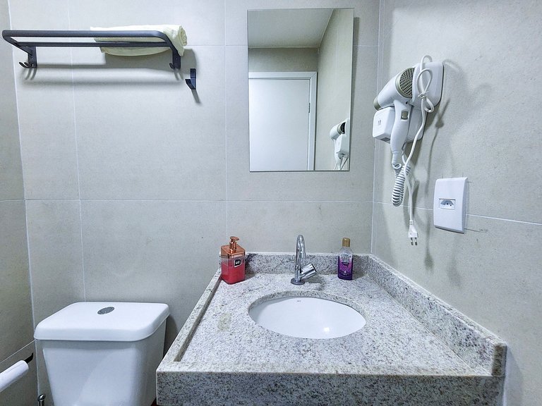 Studio | Terrazza Beach | Perto da Vila Padre Arlindo