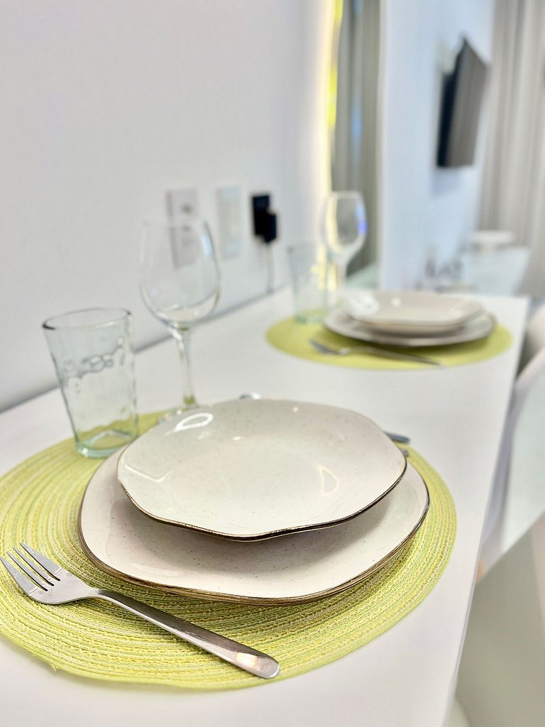 Studio Vista Piscina no Beach Class Verano (B12-3)