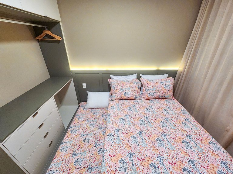 Studio Beira-Mar no Nomar Beach (A06-B)