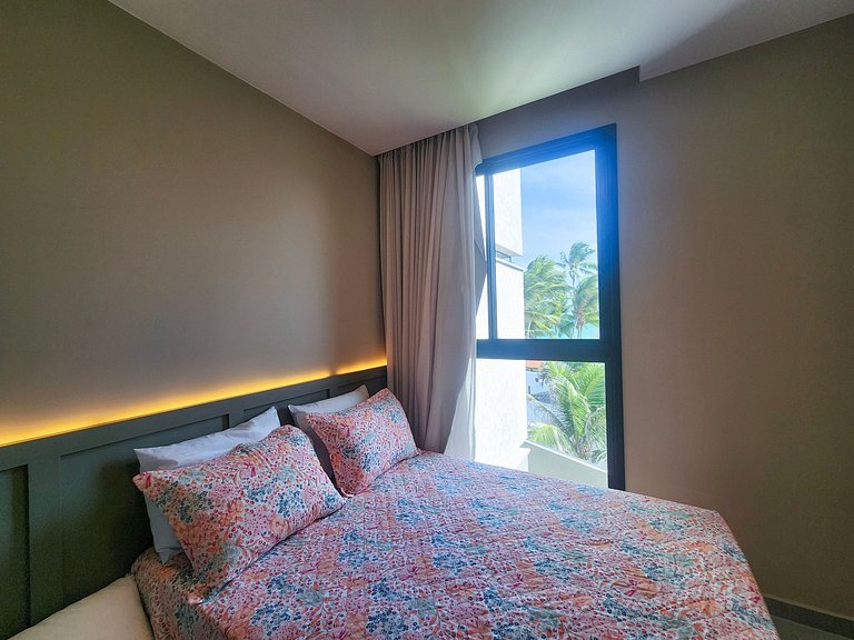 Studio Beira-Mar no Nomar Beach (A06-B)