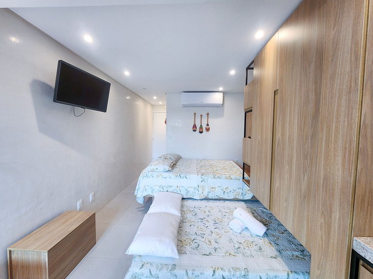 Studio no Rooftop Tamandaré - (C01) - Melhor local para banh