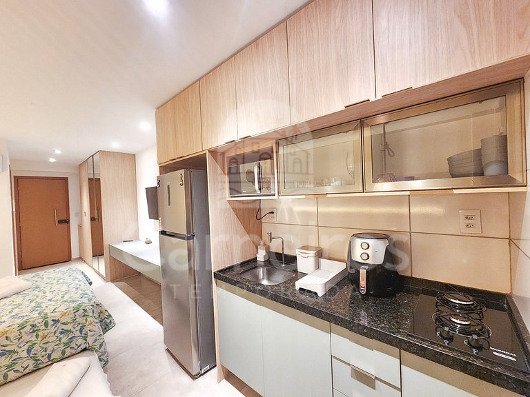 Carneiros | Studio c/ Piscina | Max Suítes (X12-6)