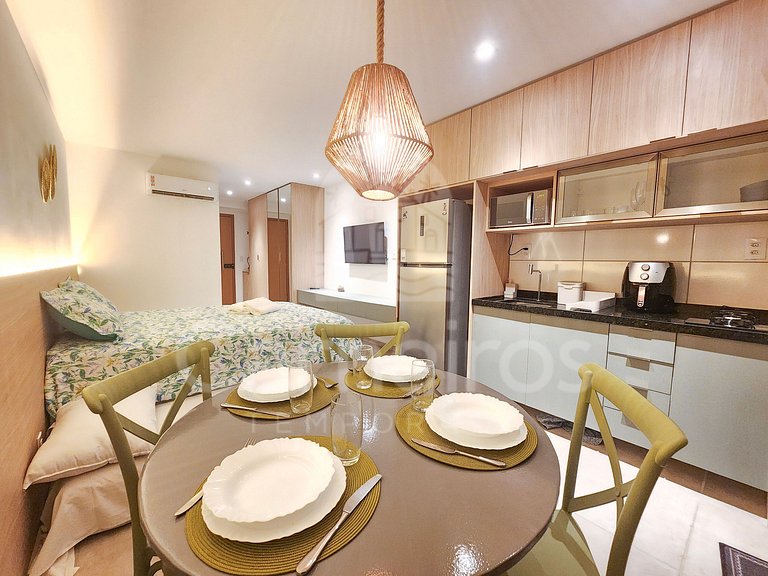 Carneiros | Studio c/ Piscina | Max Suítes (X12-6)