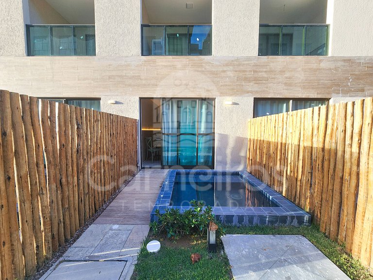 Carneiros | Studio c/ Piscina | Max Suítes (X12-6)