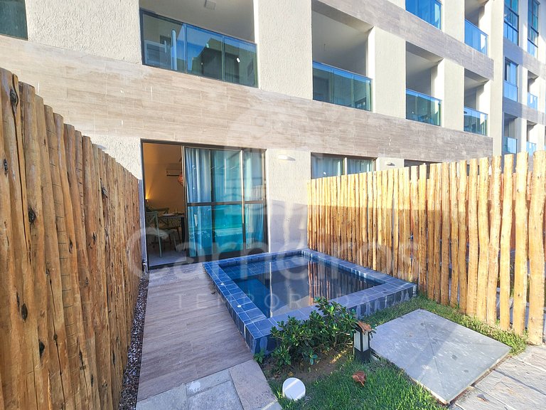 Carneiros | Studio c/ Piscina | Max Suítes (X12-6)