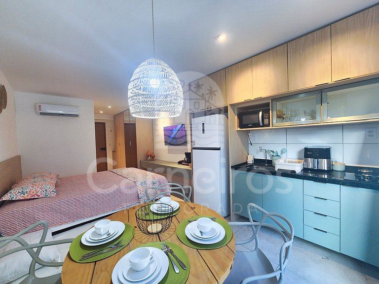 Carneiros | Studio c/ Piscina | Max Suítes (X13-6)