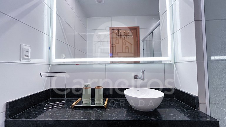 Studio Completo na Praia dos Carneiros (A13-3 Max)