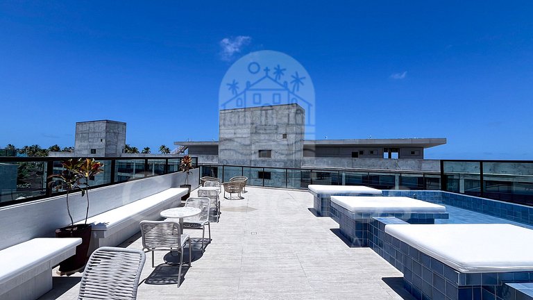 Studio no Prime Beach Carneiros (X2)