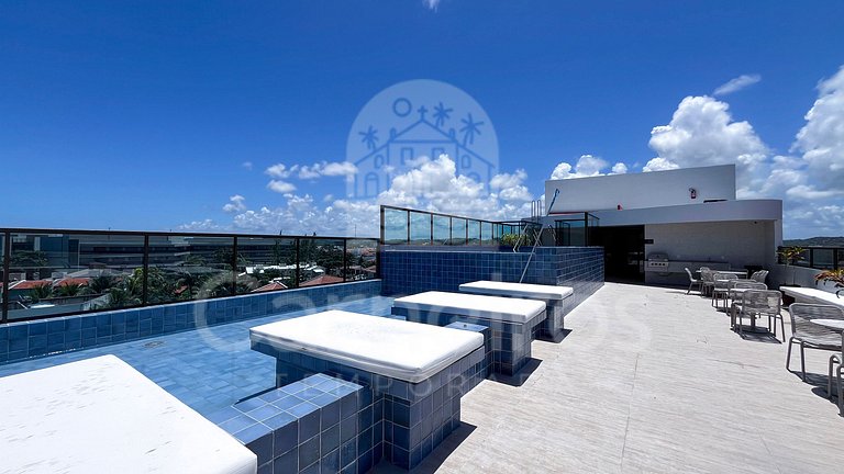 Studio no Prime Beach Carneiros (X2)