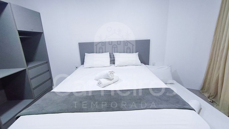 Studio em Resort | Pé na Areia (D219)