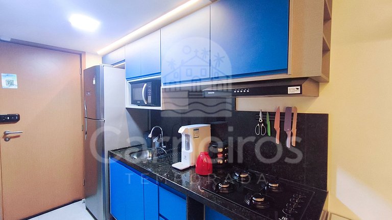 Studio no Carneiros Atlântico - Beira-Mar (D133)